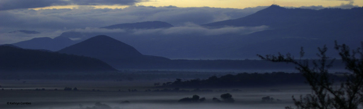 Mist over Ol Doinyo Eburru Volcano